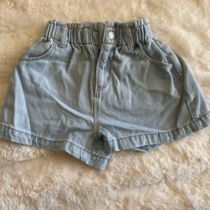 Zara denim shorts